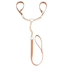 Bijoux Indiscrets MAZE T-Restraints Vegan Brown Adjustable Handcuffs Bijoux Indiscrets MAZE T-Restraints Vegan Brown Adjustable Handcuffs