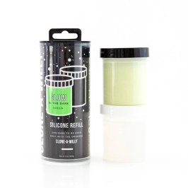Clone-A-Willy Refill Glow in the Dark Green Silicone 113g