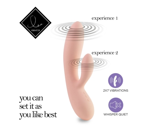 FeelzToys Lea Citrus Dual Motor Silicone Intimate Wellness Device 202mm