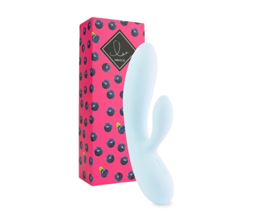 FeelzToys LEA Blueberry Dual Motor Intimate Wellness Device Silicone