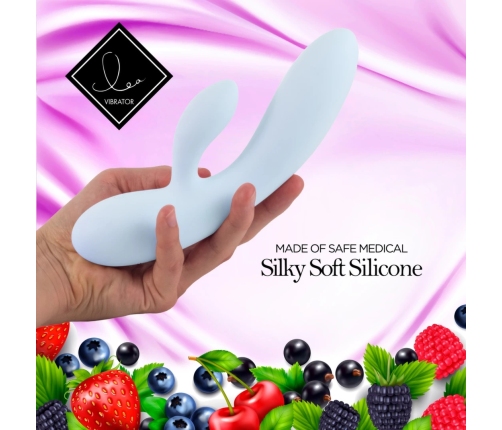 FeelzToys LEA Blueberry Dual Motor Intimate Wellness Device Silicone
