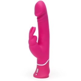 Happy Rabbit Dual Density Intimate Machine Pink, 15-Function, USB Rechargeable