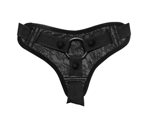 Sportsheets Sincerely Lace Adjustable Strap-On Harness, Black, 152 cm