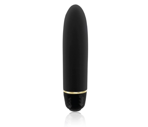 Rianne S Classique Stud Black - Compact Waterproof Intimate Massager 12cm