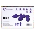 FeelzToys Bibi Set of 3 Silicone Intimate Plugs Purple