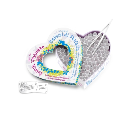 Herz & Cuore Heart Challenge Game for Couples - 100 Creative Tasks