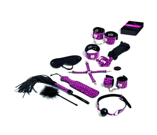 Master & Slave Bondage Game Magenta - Complete Roleplay Set, 24 Cards