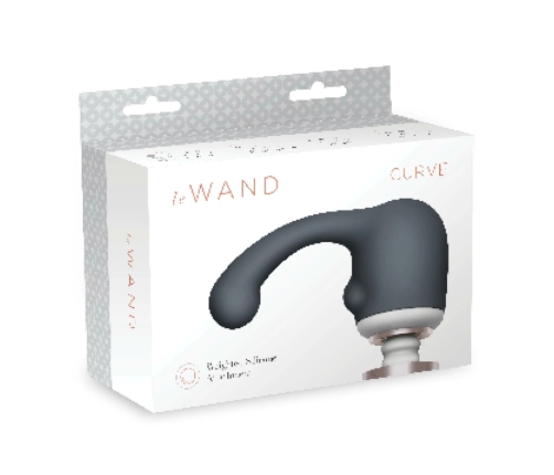Le Wand Curve Weighted Silicone Accessory for Massager, Purple