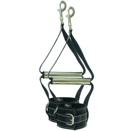 Sportsheets Edge Adjustable Leather Hand Grip Wrist Cuffs with Handles Sportsheets Edge Adjustable Leather Hand Grip Wrist Cuffs with Handles