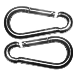 Sportsheets Edge Carabiners Set of 2 - Body-Safe Nickel-Free Metal Sportsheets Edge Carabiners Set of 2 - Body-Safe Nickel-Free Metal