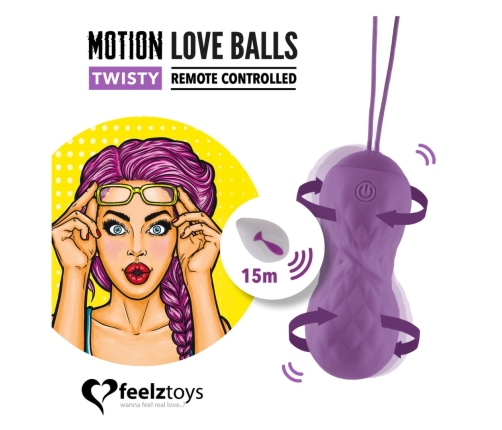 FeelzToys - Motion Love Balls Twisty