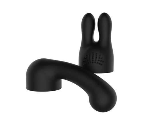 Bodywand Curve Attachment Black Intimate Silicone Extension