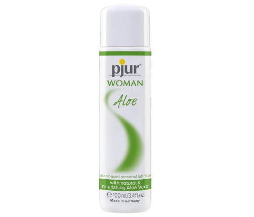 Pjur Woman Aloe Waterbased 100ml - Żel nawilżający z aloesem, wegański