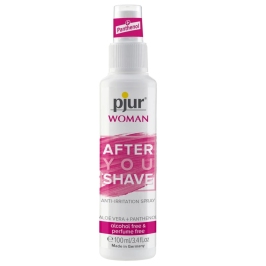Pjur Woman After You Shave 100ml - Łagodzący spray po goleniu bez alkoholu