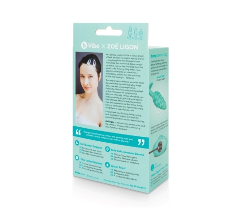 B-Vibe - Texture Plug Bump Mint