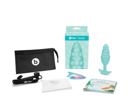B-Vibe - Texture Plug Bump Mint
