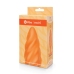 b-Vibe Swirl Texture Plug Orange - Silicone, 6 Modes, 13.5 cm
