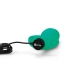 b-Vibe Twist Plug Green - Textured Silicone Intimate System 15.3cm
