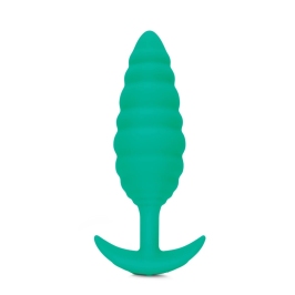 b-Vibe Twist Plug Green - Textured Silicone Intimate System 15.3cm b-Vibe Twist Plug Green - Textured Silicone Intimate System 15.3cm