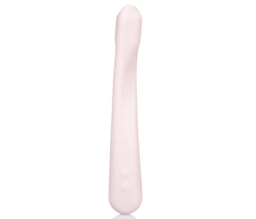 CalExotics Inspire Vibrating Curve Flexible Silicone Massager Pink