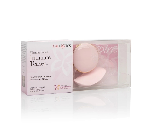 CalExotics Inspire Vibrating Remote Control Intimate Teaser Pink