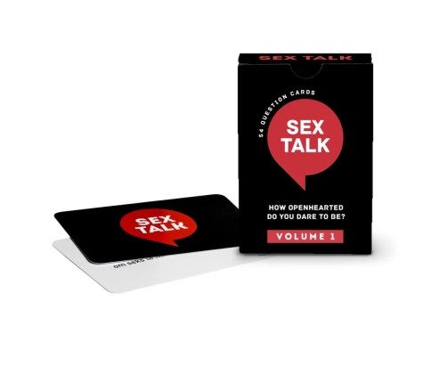 Tease and Please Sex Talk Vol. 1 English Card Game - 54 Questions