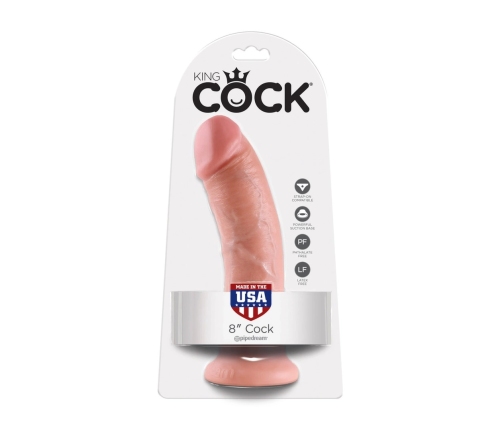 King Cock - Cock 8 Inch Flesh