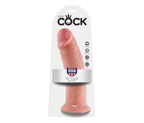 King Cock - Cock 10 Inch Flesh