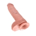 King Cock - Cock 10 Inch with Balls Flesh
