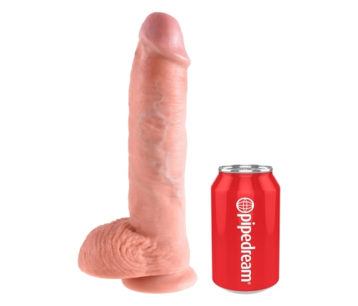 King Cock - Cock 10 Inch with Balls Flesh