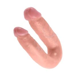 King Cock - U-Shaped Double Trouble Medium Flesh