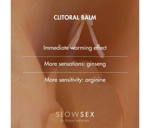 Bijoux Indiscrets - Slow Sex Clitoral Balm 10 ml