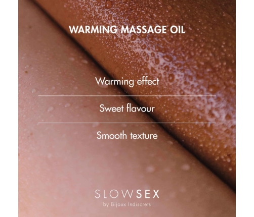 Bijoux Indiscrets - Slow Sex Warming Massage Oil 50 ml