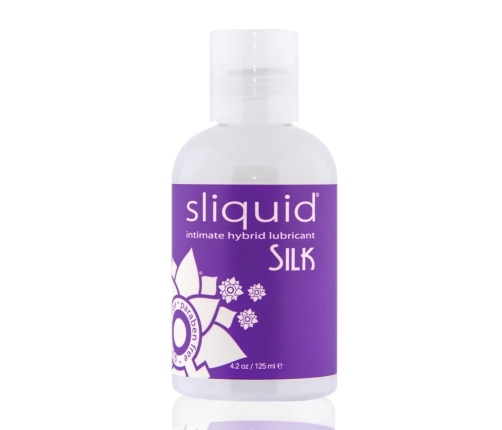 Sliquid Naturals Silk Hybrid Lubricant 125ml - Water & Silicone Blend