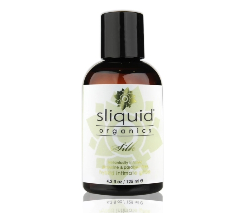 Sliquid Organics Silk Hybrid Lubricant Aloe & Silicone 125ml