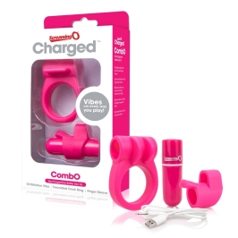 The Screaming O Charged CombO Kit #1 Pink - Multifunctional Rechargeable Set