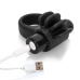 The Screaming O Charged Skooch Black - Rechargeable Silicone Ring