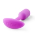 b-Vibe Snug Plug 1 Fuchsia Weighted Silicone Anal System 2x9.4cm