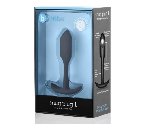 B-Vibe - Snug Plug 1 Black