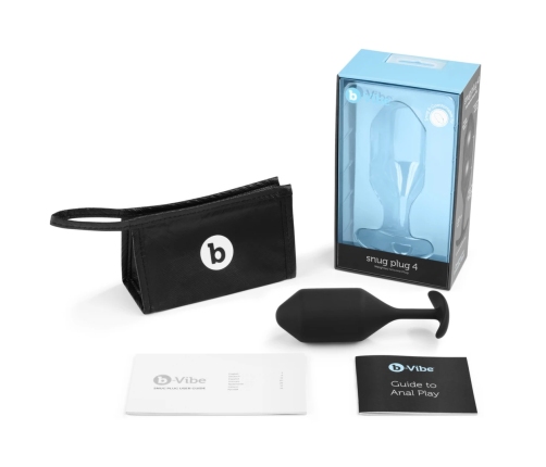 B-Vibe - Snug Plug 4 Black
