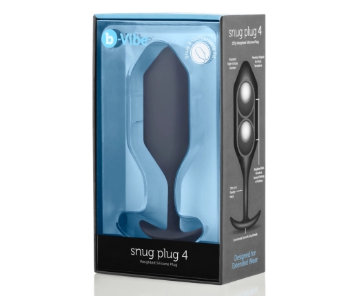 B-Vibe - Snug Plug 4 Black