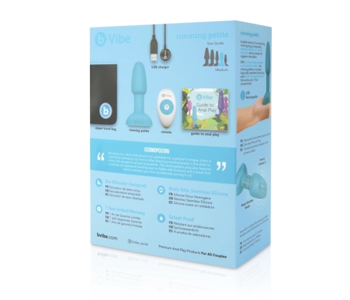 B-Vibe - Rimming Petite Plug Teal