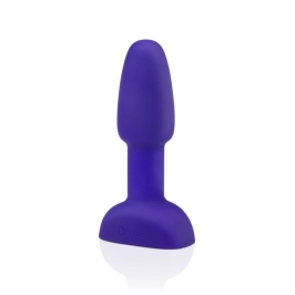b-Vibe Rimming Petite Plug Purple - Compact Vibrating Silicone Model