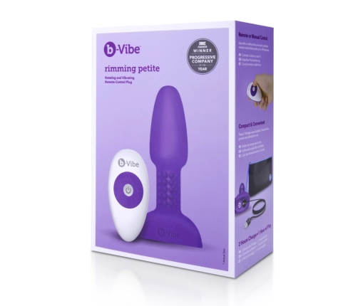 B-Vibe - Rimming Petite Plug Purple