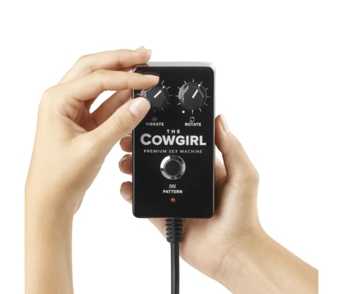 The Cowgirl - Premium Riding Sex Machine Black
