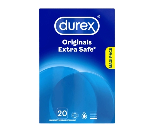 Durex - Originals Extra Safe Condoms 20 pcs