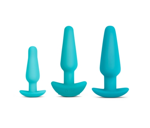 B-Vibe - Anal Training & Education Set Blue