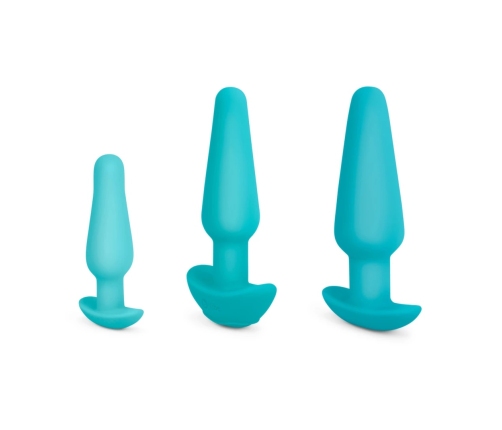 B-Vibe - Anal Training & Education Set Blue