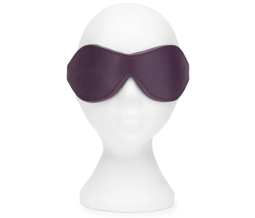 Fifty Shades Freed Cherished Collection Luxury Leather Blindfold Purple