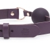 Fifty Shades Freed Cherished Collection Leather Ball Gag Purple & Rose Gold
